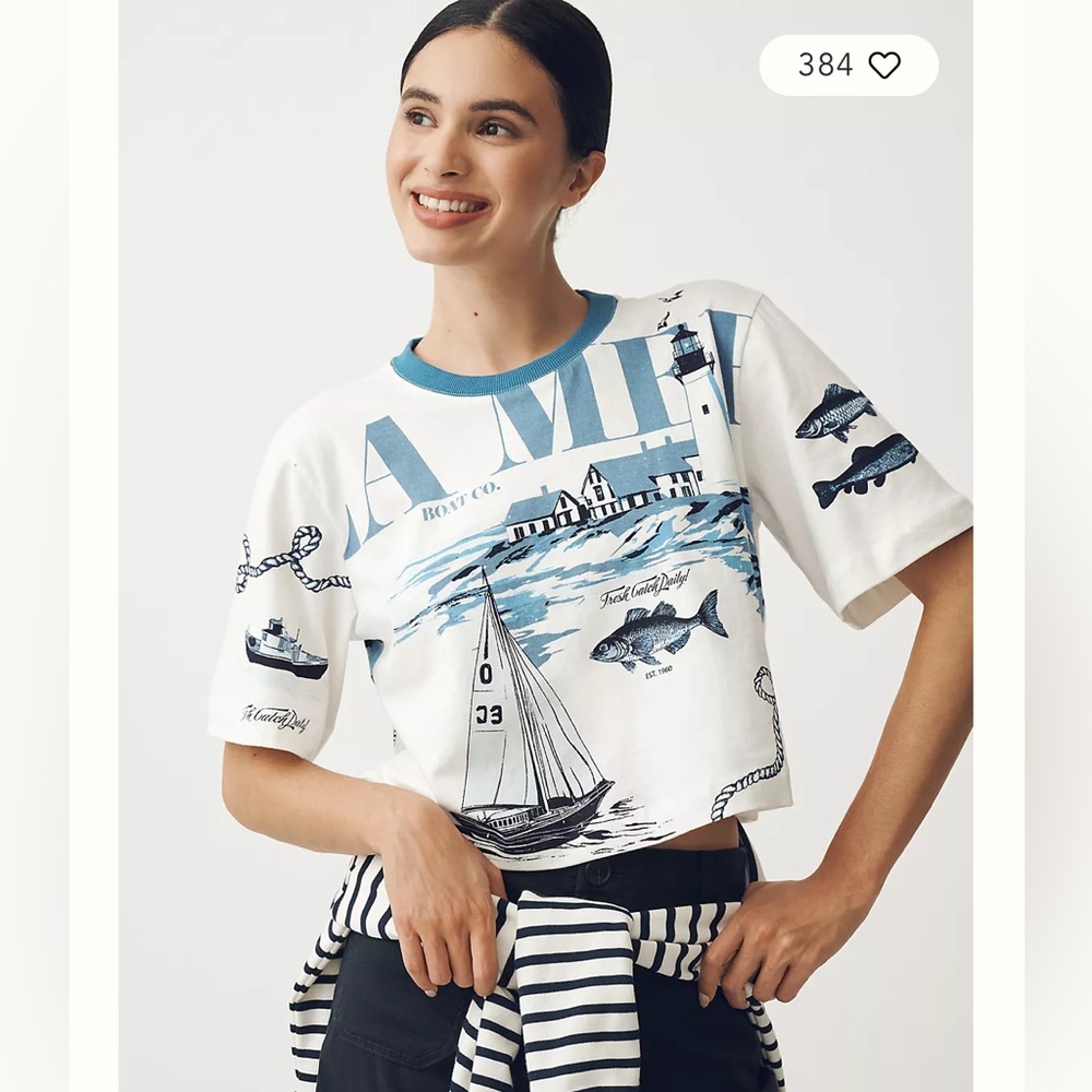 Maeve Printed Souvenir Tee